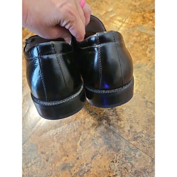 Stacy adams Dress Shoes Black Size 8.5 (S3) - Picture 3 of 8